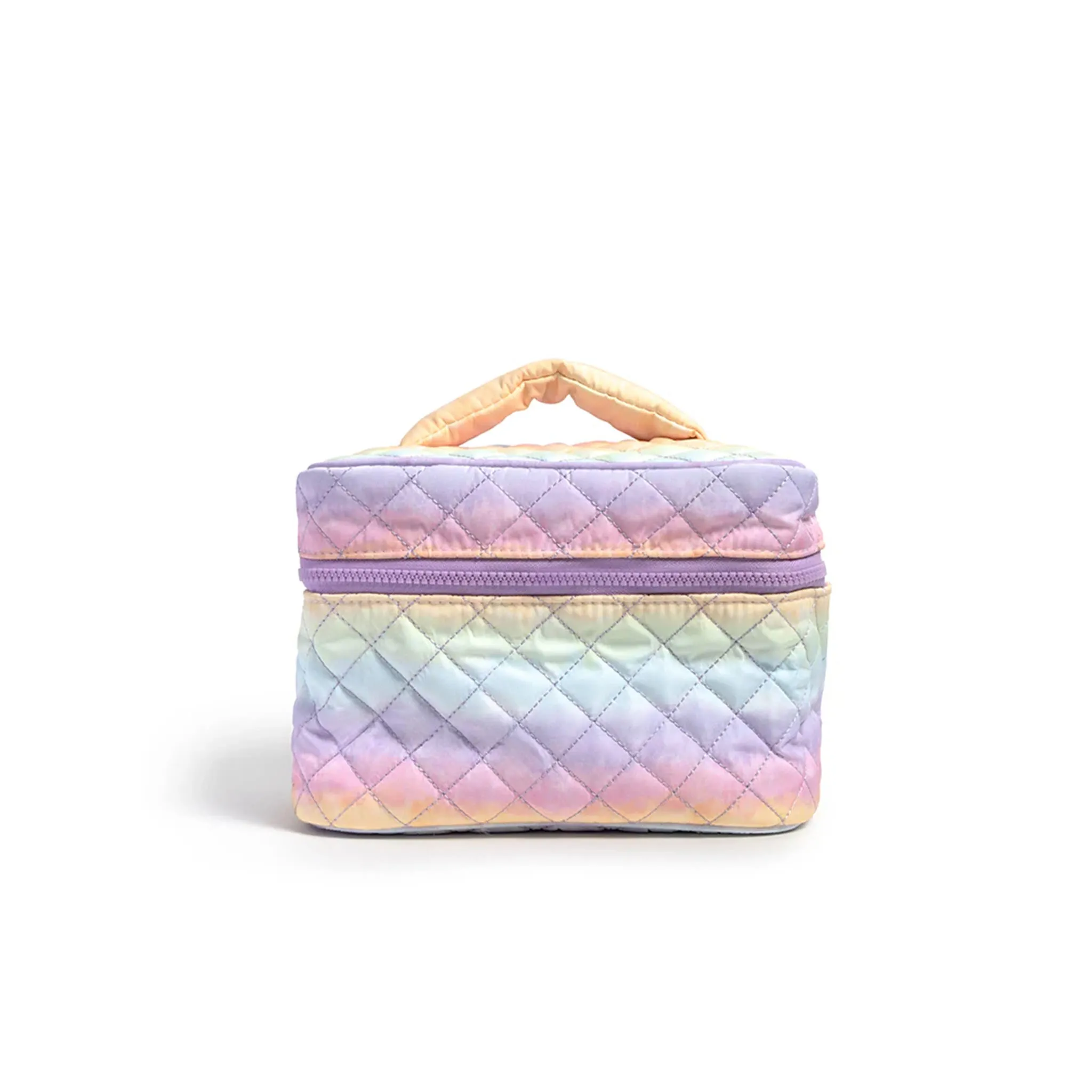 Tie Dye Quilted Travel Cosmmetic Case