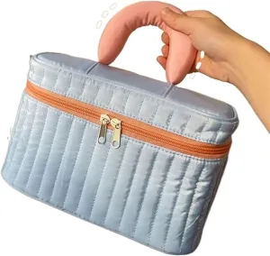 Toiletry Bag Women Makeup Bag Travel Cosmetic Bag Triangle Toiletries Pouch Organizer with Beauty Case Cosmetic Bag