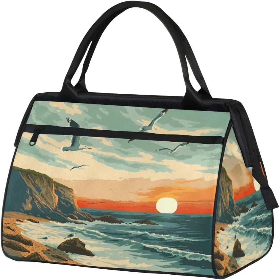 Tote Bag for Women, Lightweight Tote Bag with Zipper, Large Shoulder Bag Handbag for Travel, Work