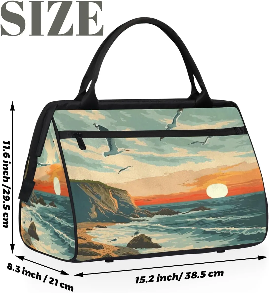 Tote Bag for Women, Lightweight Tote Bag with Zipper, Large Shoulder Bag Handbag for Travel, Work