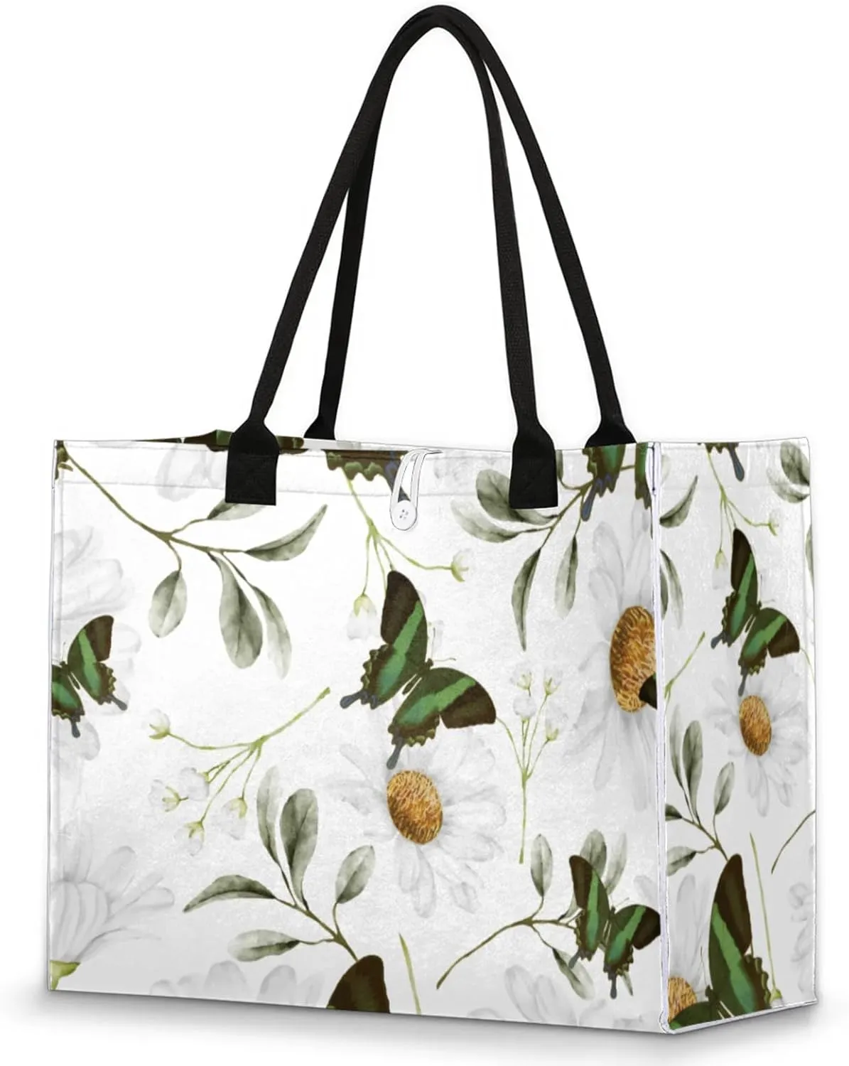 Tote Bag for Women Reusable Canvas Shoulder Bag