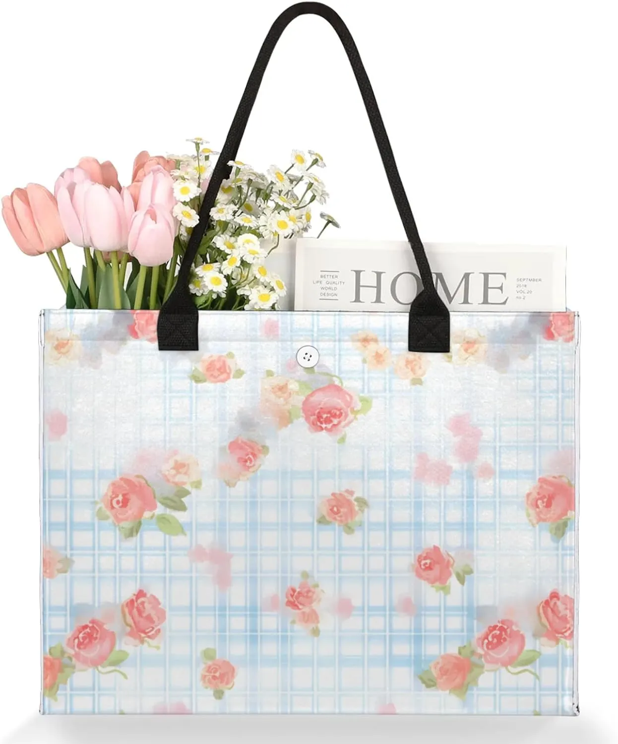 Tote Bag for Women Reusable Canvas Shoulder Bag