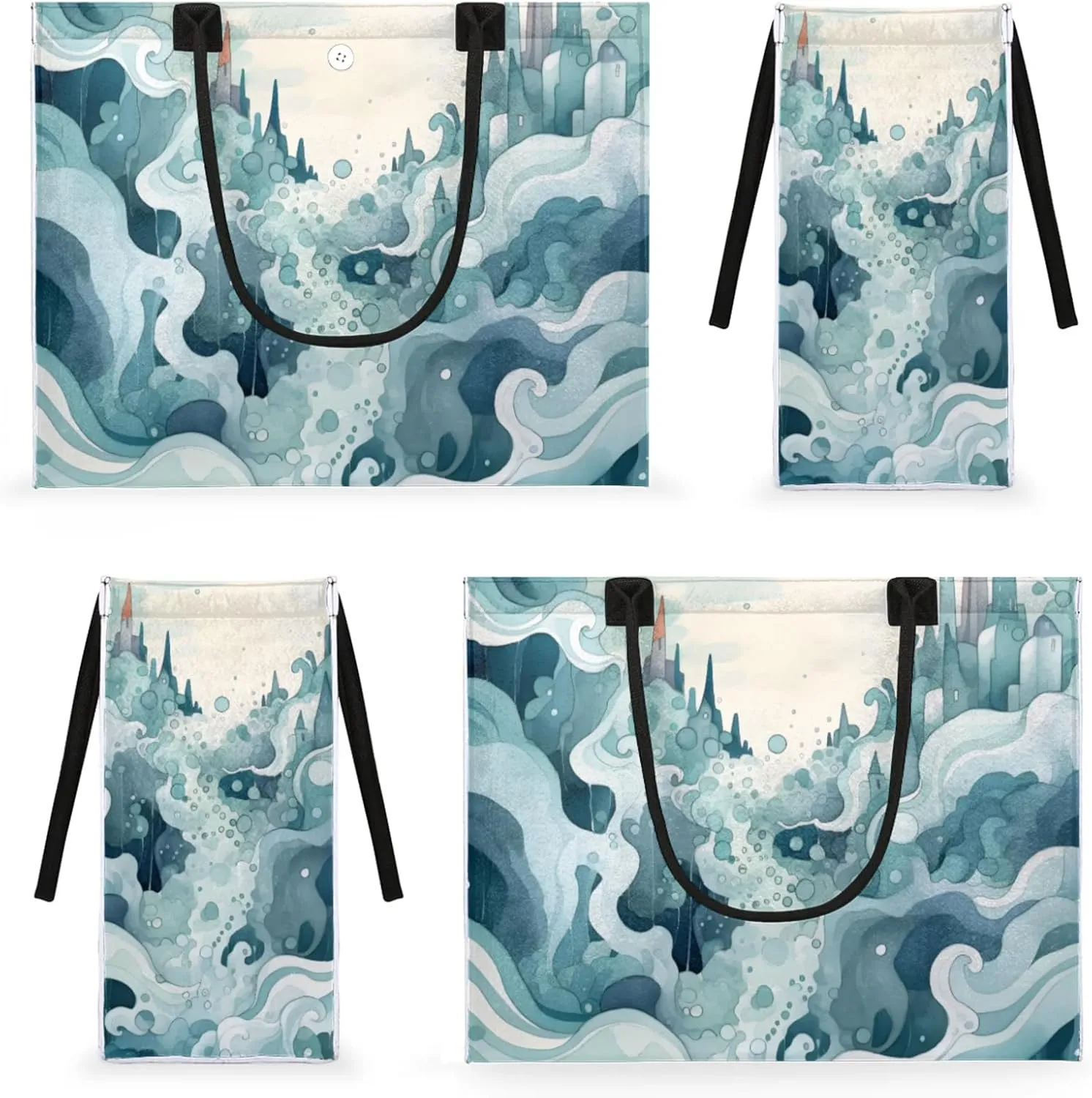 Tote Bag for Women Reusable Canvas Shoulder Bag