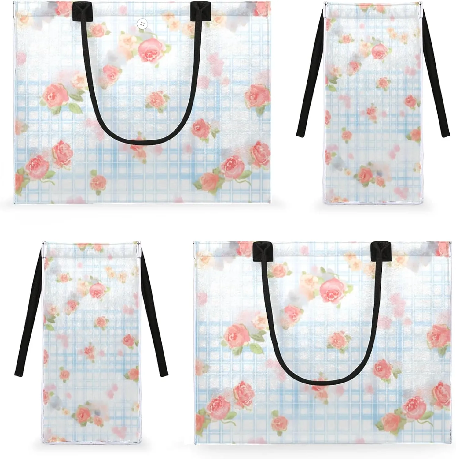 Tote Bag for Women Reusable Canvas Shoulder Bag
