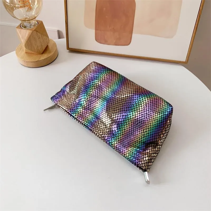 Travel Bag Makeup Bag Travel Toiletry Bag for Women Make Up Cosmetic Bag with Zipper Makeup Pouch Bag Organizer (Medium)