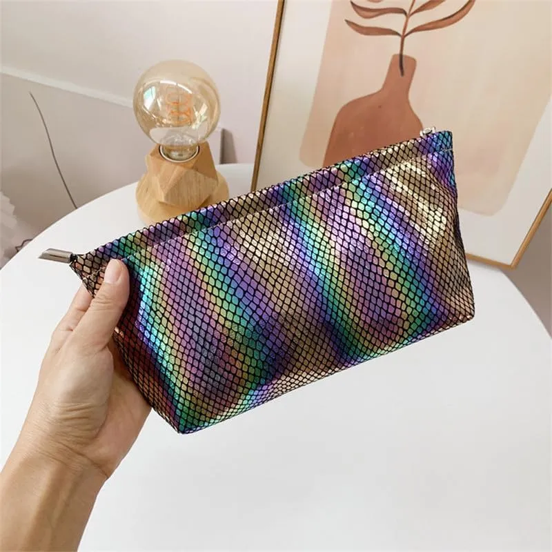 Travel Bag Makeup Bag Travel Toiletry Bag for Women Make Up Cosmetic Bag with Zipper Makeup Pouch Bag Organizer (Medium)