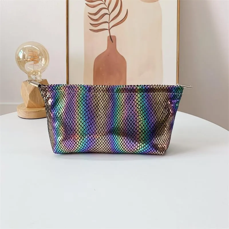 Travel Bag Makeup Bag Travel Toiletry Bag for Women Make Up Cosmetic Bag with Zipper Makeup Pouch Bag Organizer (Medium)