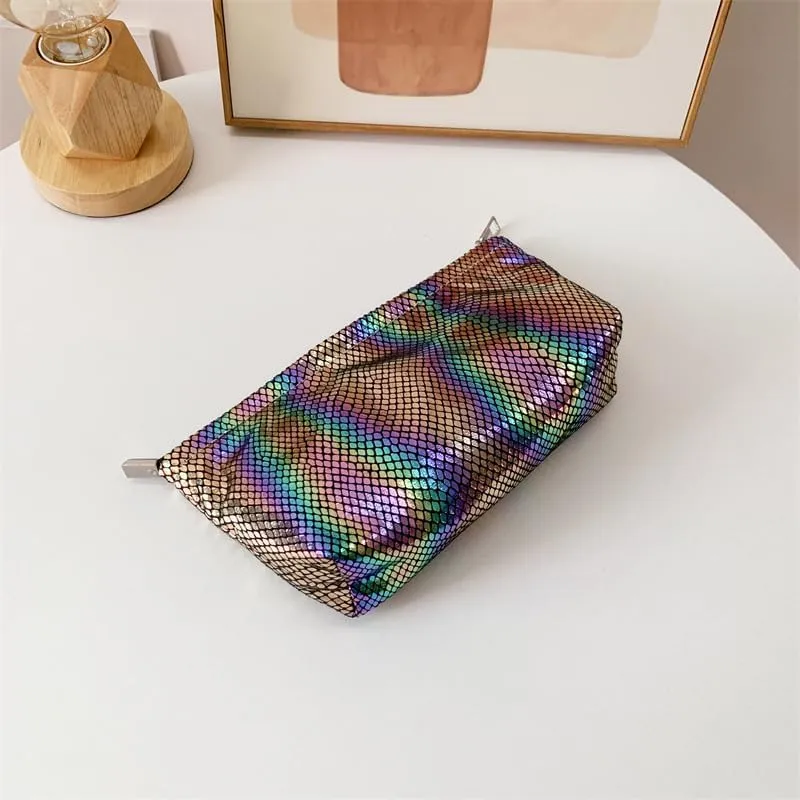 Travel Bag Makeup Bag Travel Toiletry Bag for Women Make Up Cosmetic Bag with Zipper Makeup Pouch Bag Organizer (Medium)