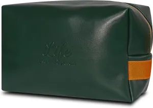 Travel Cosmetic Bag Organizer for Women & Girls, Luxury Waterproof PU Leather Toiletry Bag, Makeup Bags, Portable Storage Case for Travel, Beauty Organizer, Stylish Bathroom Accessories