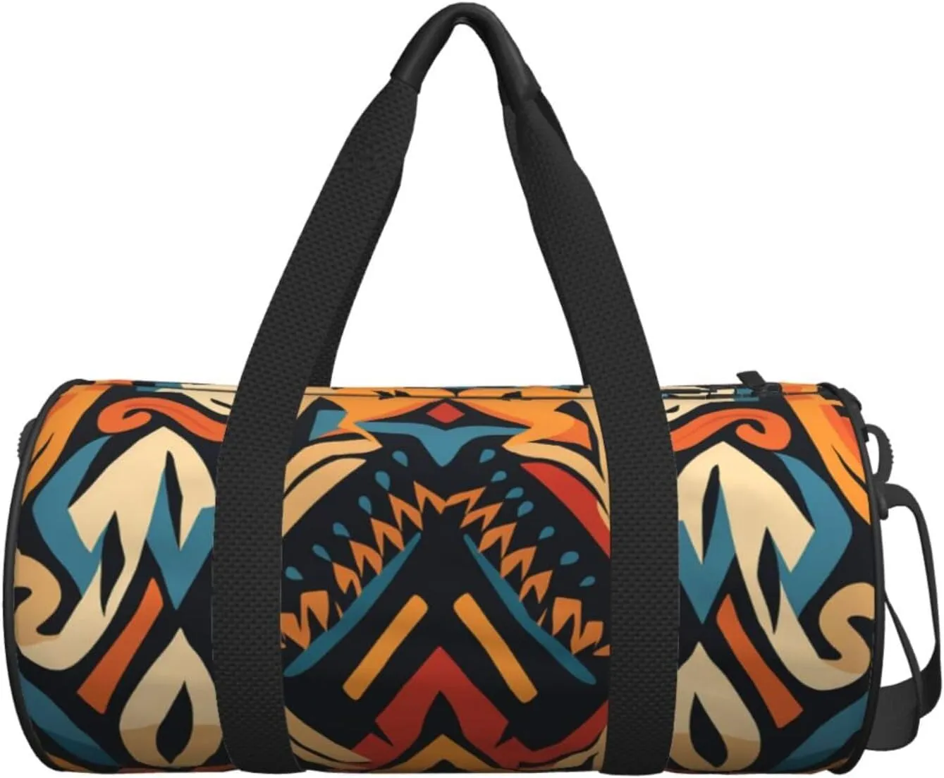 Travel Duffel Bag Ethnic Bohemian Pattern Weekender Overnight Bag For Men Women Large Capacity Sports Gym Bag Canvas Carry On Tote Bags For Travel Yoga