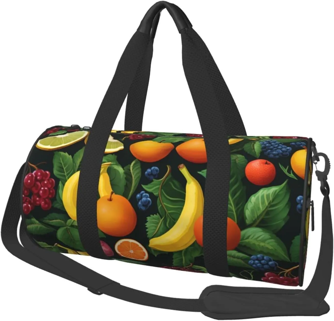 Travel Duffel Bag Ripe Fruits Weekender Overnight Bag For Men Women Large Capacity Sports Gym Bag Canvas Carry On Tote Bags For Travel Yoga