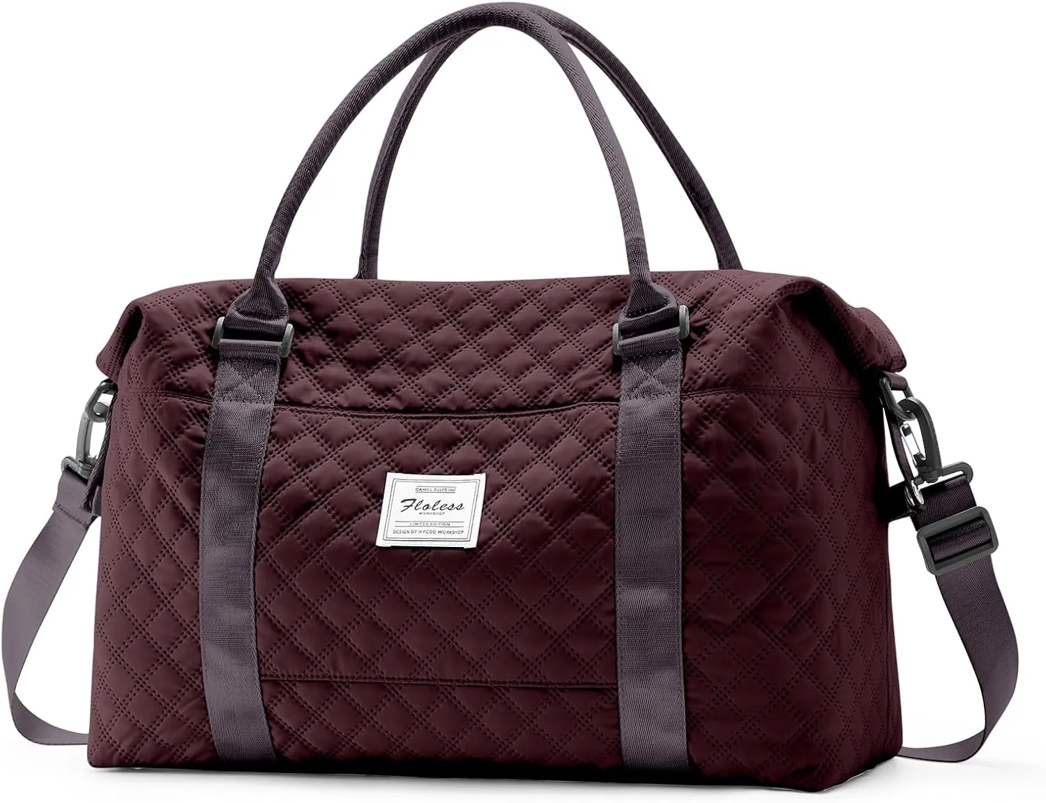 Travel Duffel Bag,Sports Tote Gym Bag,Shoulder Weekender Overnight Bag for Women