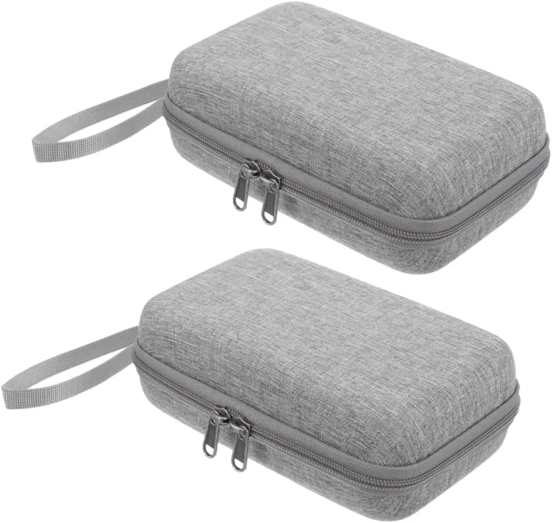 Travel Essential: 2pcs Makeup Bag Suitcase Organizer Pouch for Beauty Tools
