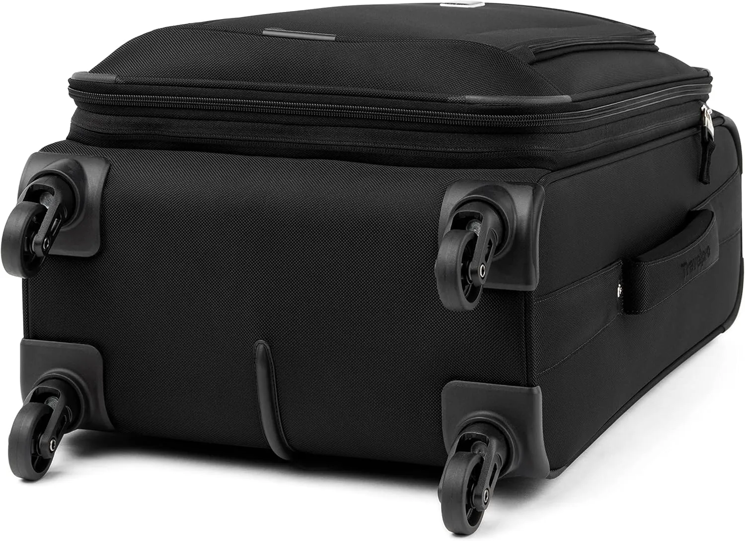 Travelpro Runway 2 Piece Luggage Set, Carry-on & Convertible Medium to Large Check-in Expandable Luggage, 4 Spinner Wheels, Softside Suitcase, Men and Women, Black