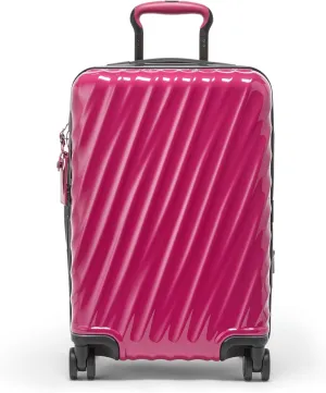 TUMI - 19 Degree International Expandable 4 Wheeled Carry-On - Hard Shell Suitcase - 21.8" X 14.0" X 9.0" - Fuchsia