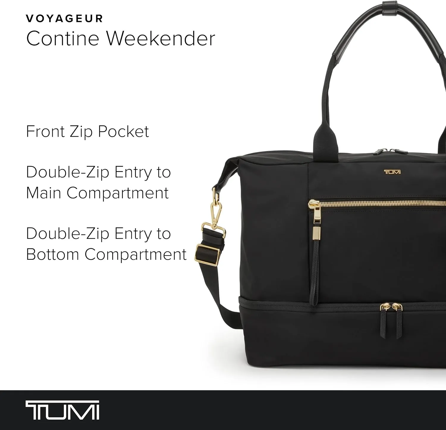 TUMI - Voyageur Contine Weekender - Travel Weekend Bag for Women