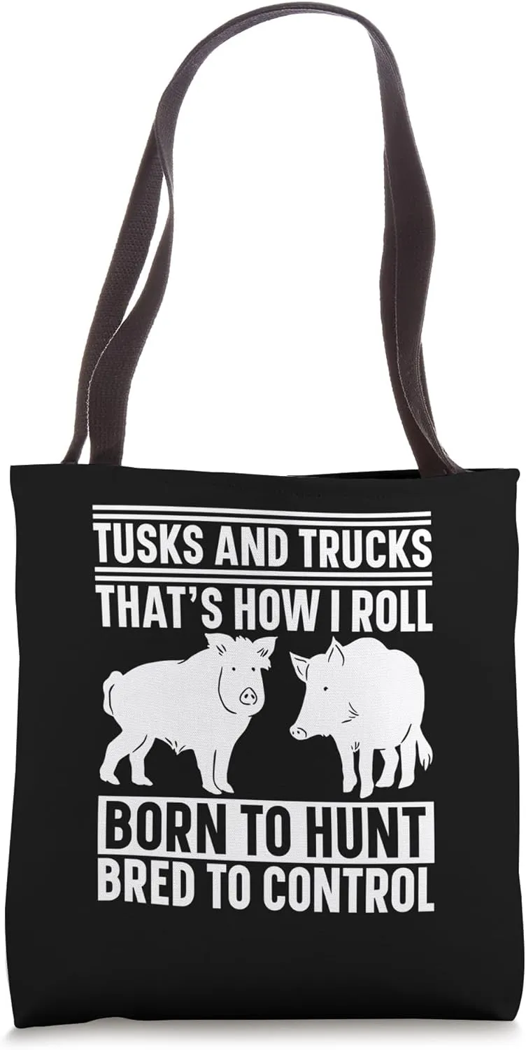Tusks & Trucks - Swine Control Mastery Tote Bag