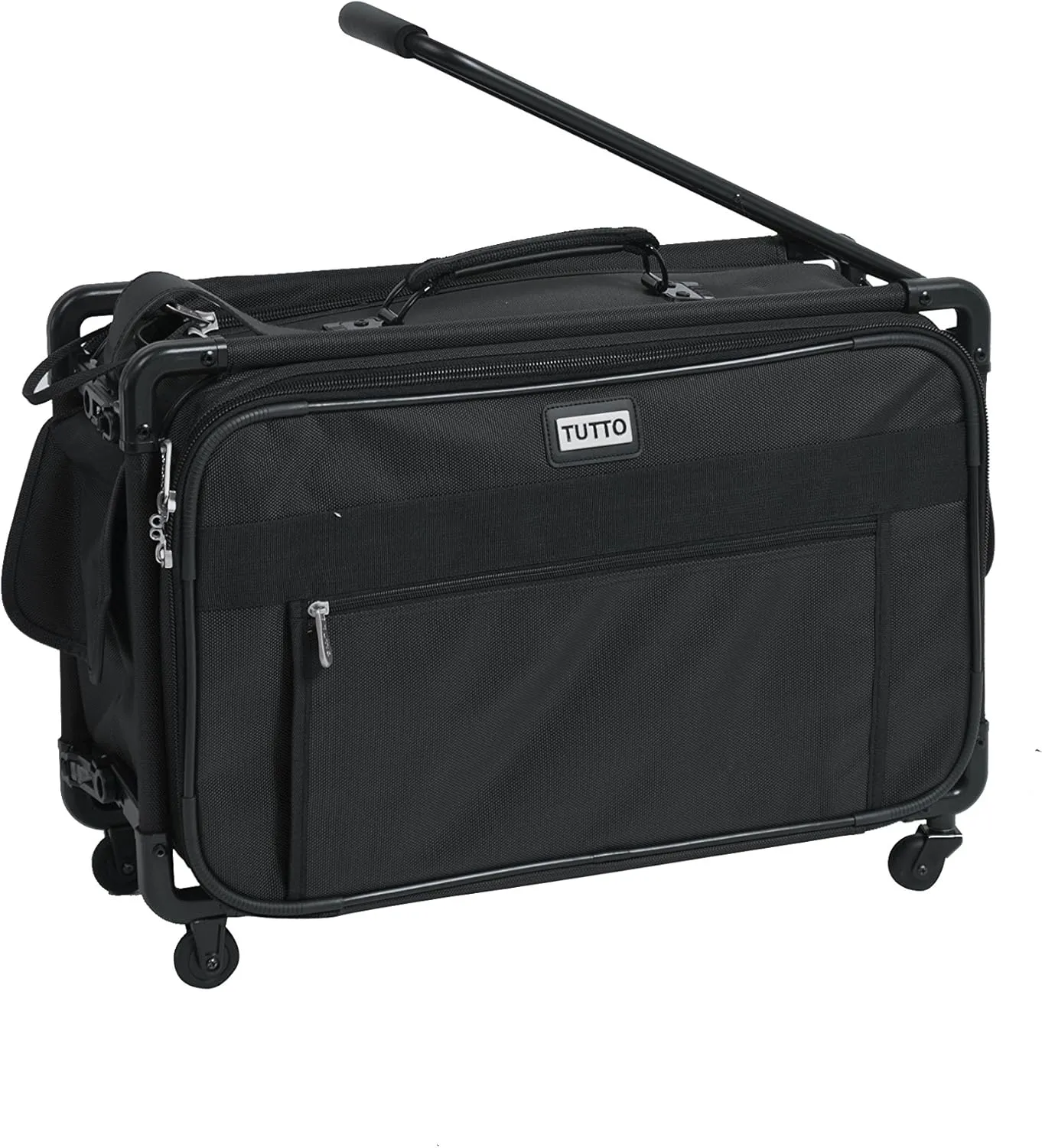 TUTTO 22 Inch Maximizer Carry-On Suiter, Black, One Size