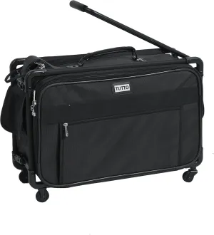 TUTTO 22 Inch Maximizer Carry-On Suiter, Black, One Size