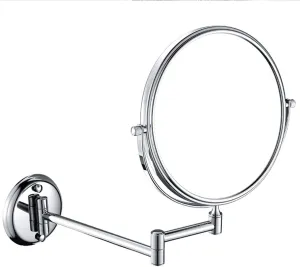 Two-Sided Swivel Extendable Makeup Mirror, Wall Mounted Makeup Mirror, 360° rotatable mirror, 3X/5X/7X/10X Magnifying Vanity Mirror, Gifts for handsome men and women, For makeup and facials.-A||3X