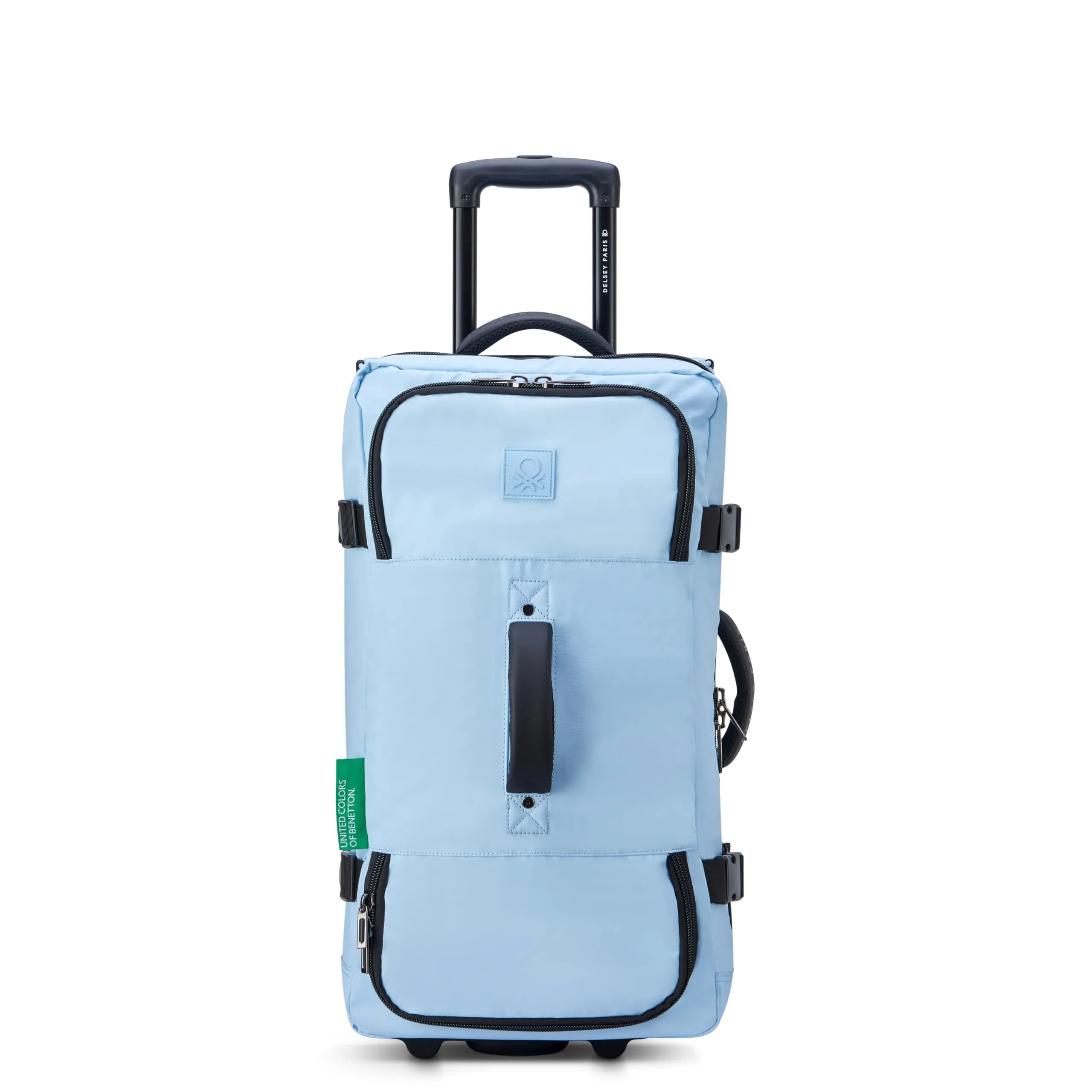 United Colors of Benetton Now Two Wheeled Rolling Duffel Bag
