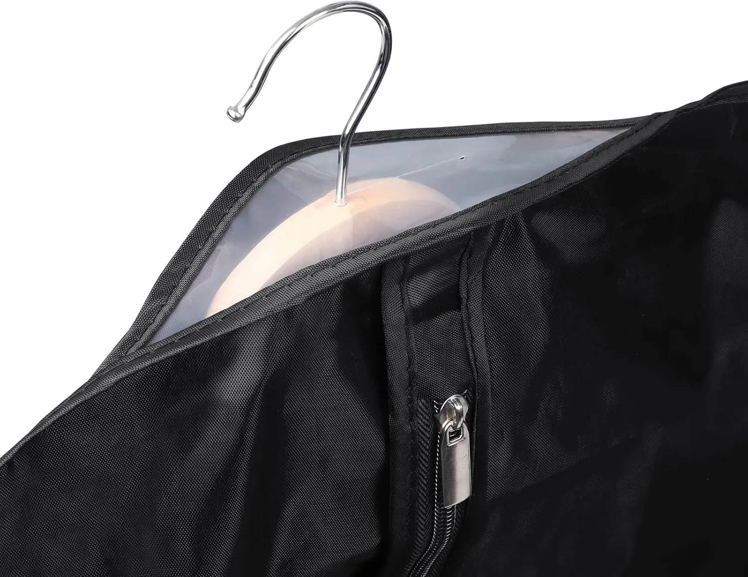 Univivi Hanging Garment Bags Suit Bag for Storage and Travel 40/50 inch,(Set of 6), Washable Suit Cover for T-Shirt, Jacket, Suits, Dresses, Coats, [Upgraded Version]
