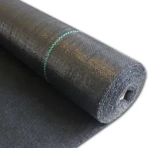 Vapor Barrier Supply - 3.2oz Premium Landscape Fabric Heavy Duty - (15' x 300') - Commercial Grade Landscape Fabric, Woven Landscaping Fabric, Ground Cover for Gardening, Farming, Agriculture