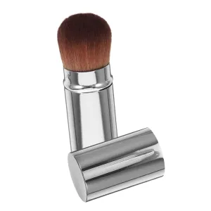 VICASKY Ergonomic Foundation Brush Retractable Brush Blending Makeup Tool for Liquid Mineral Foundation Professional Makeup Applicator Travel Size Cover