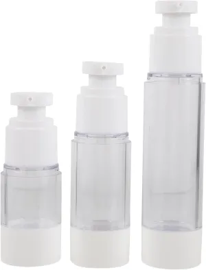 VICASKY Travel Essentials 15/30/50ml Lotion Bottle Set Mini Plastic Mist Sprayers Reusable Washable