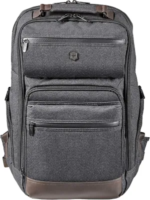 Victorinox Swiss Army Architecture Urban Rath Laptop Backpack Gray
