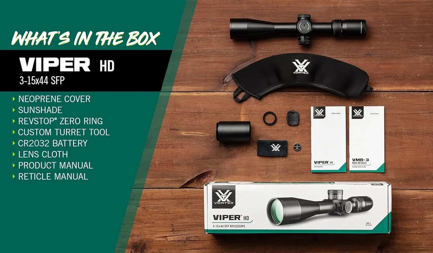 Vortex Optics Viper HD Second Focal Plane Scopes