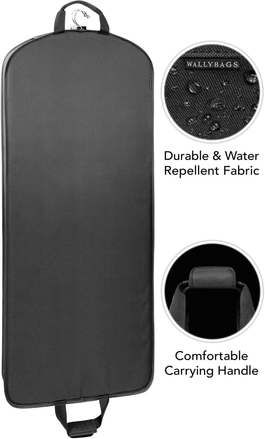 WallyBags® 60” Deluxe Travel Garment Bag