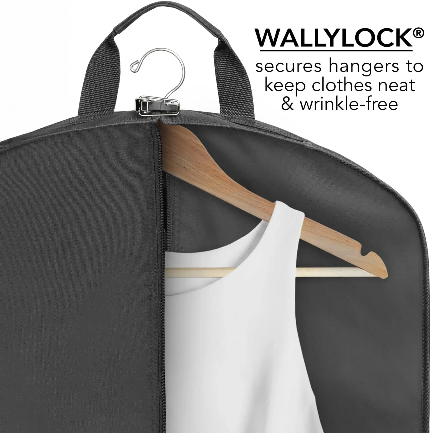 WallyBags® 60” Deluxe Travel Garment Bag