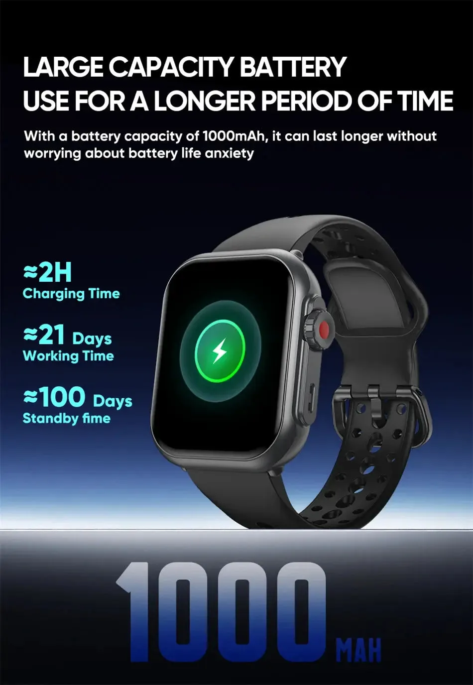 Watch Ultra 2 SE Men Women 1000mAh AMOLED Heart Rate 100 Sport Bluetooth Call GPS Track Waterproof Smart Watch For IOS Android