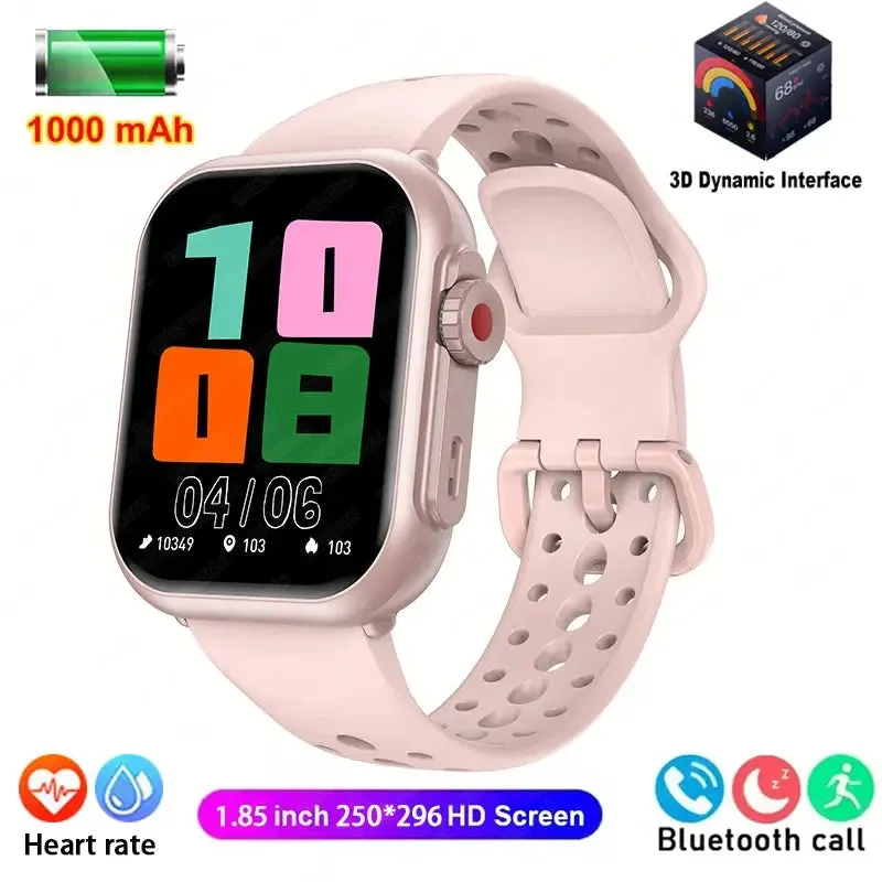 Watch Ultra 2 SE Men Women 1000mAh AMOLED Heart Rate 100 Sport Bluetooth Call GPS Track Waterproof Smart Watch For IOS Android