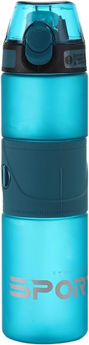 Water Bottle Sport Water Cup Bottle Outdoor Travel Portable Leak Proof Drinkware Matte Plastic Fitness Kitchen Bottle No BPA water bottle