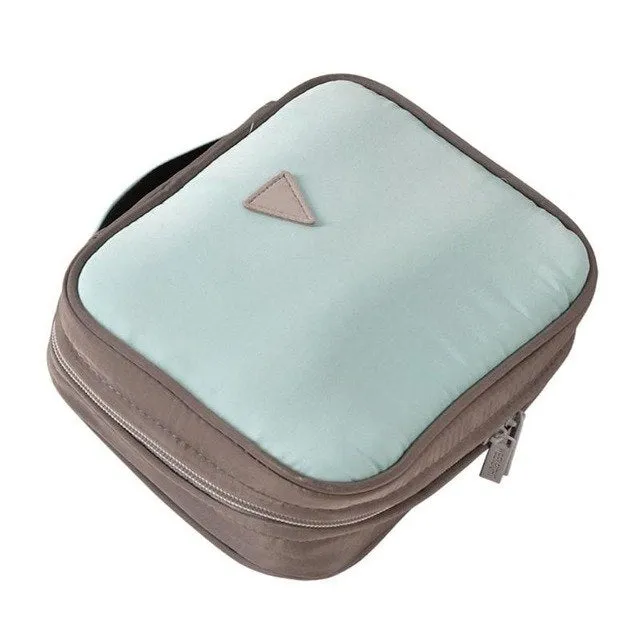 Waterproof Nylon Cosmetic Bag Large Capacity Durable Handbag Shower Bags Storage Case Supplies Portable travel Storage Packet