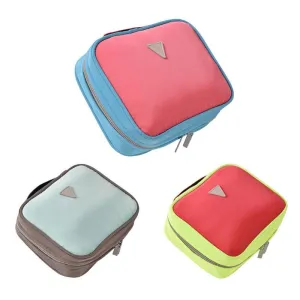 Waterproof Nylon Cosmetic Bag Large Capacity Durable Handbag Shower Bags Storage Case Supplies Portable travel Storage Packet