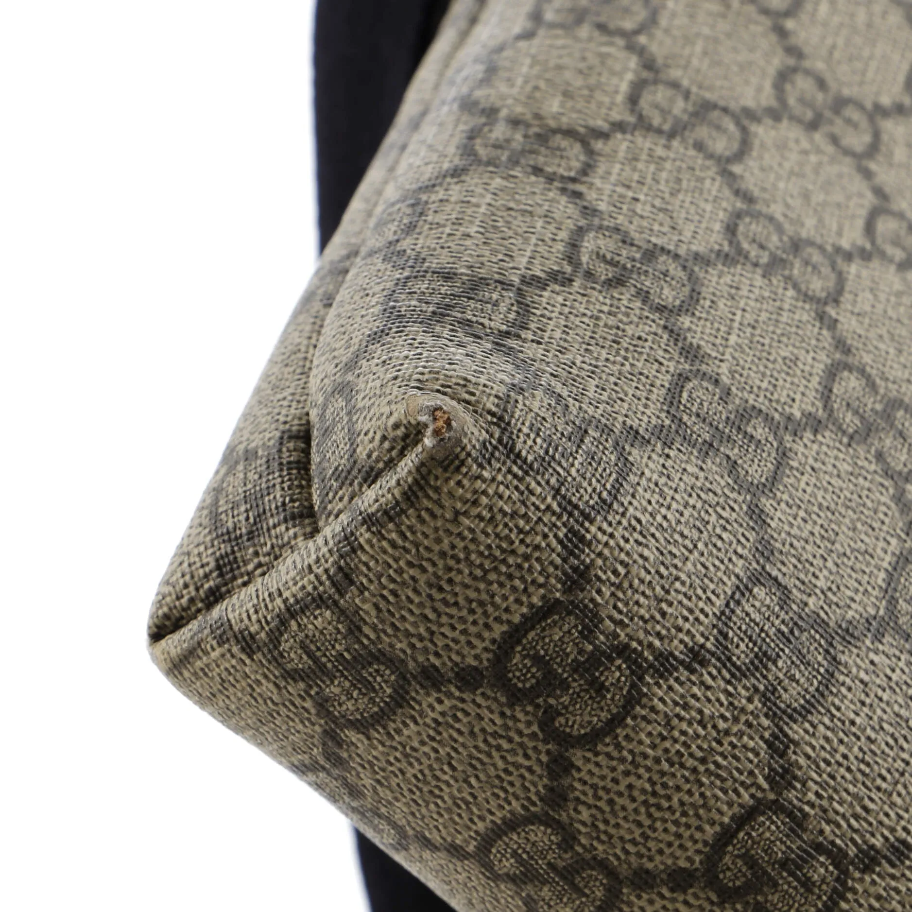 Web Messenger Bag GG Coated Canvas Small