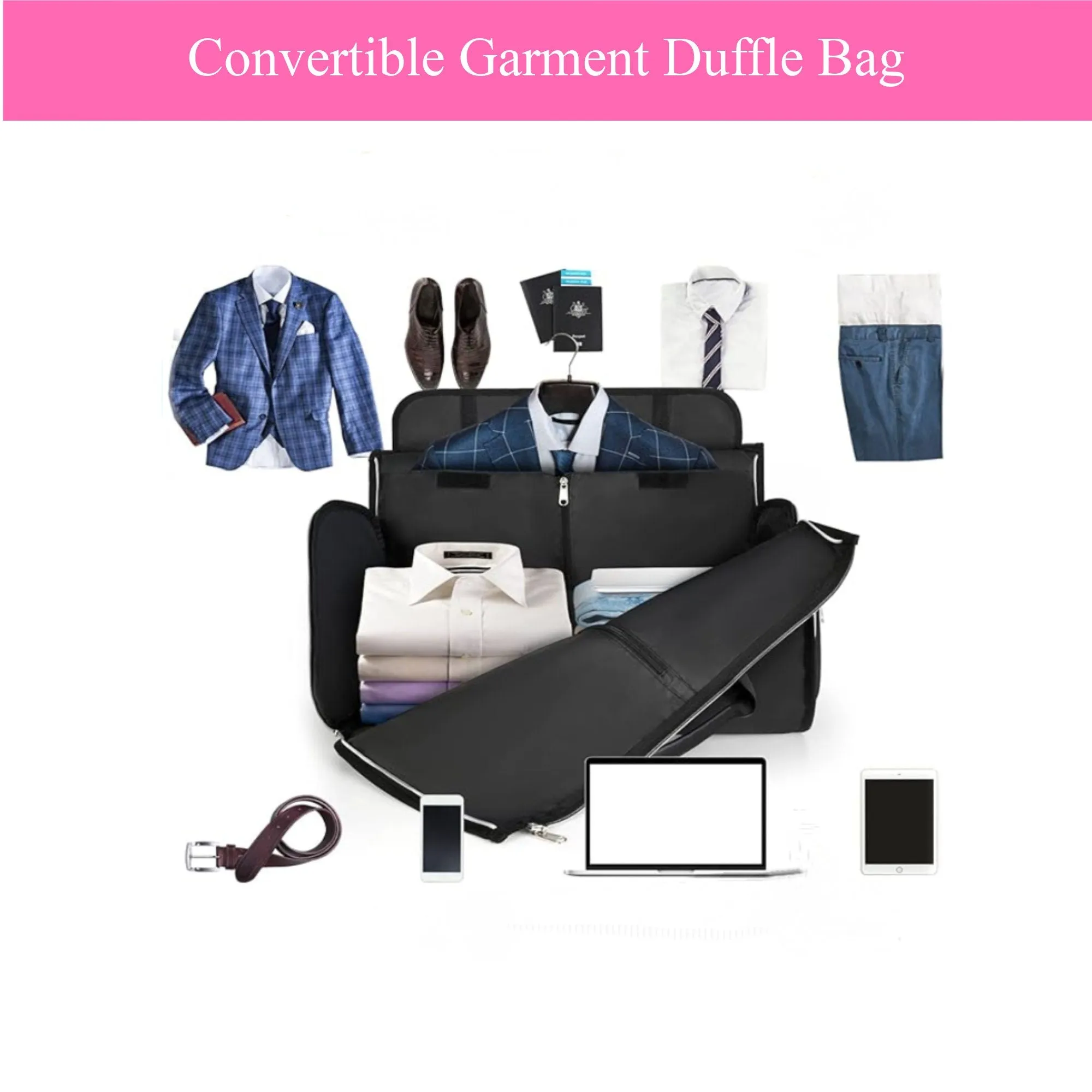 Weekender Airplane Travel Garment Bag
