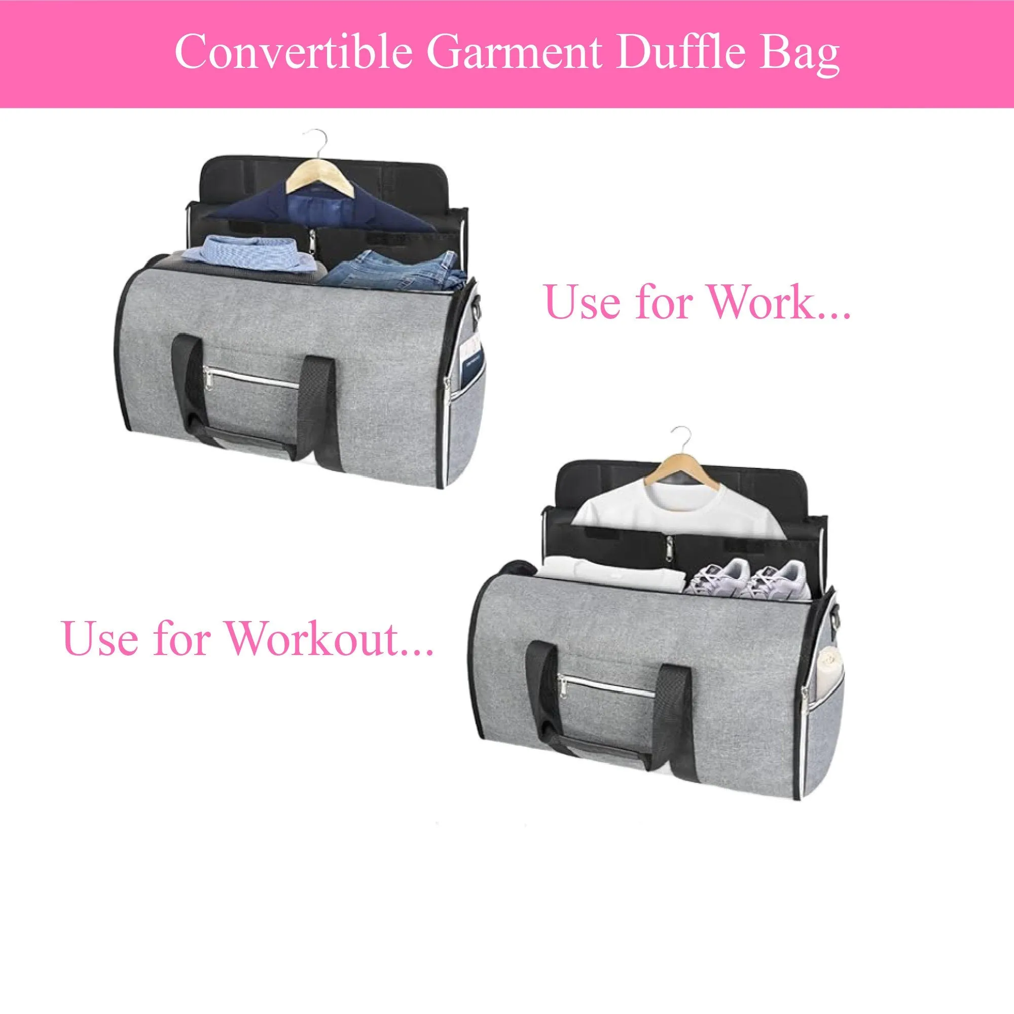 Weekender Airplane Travel Garment Bag