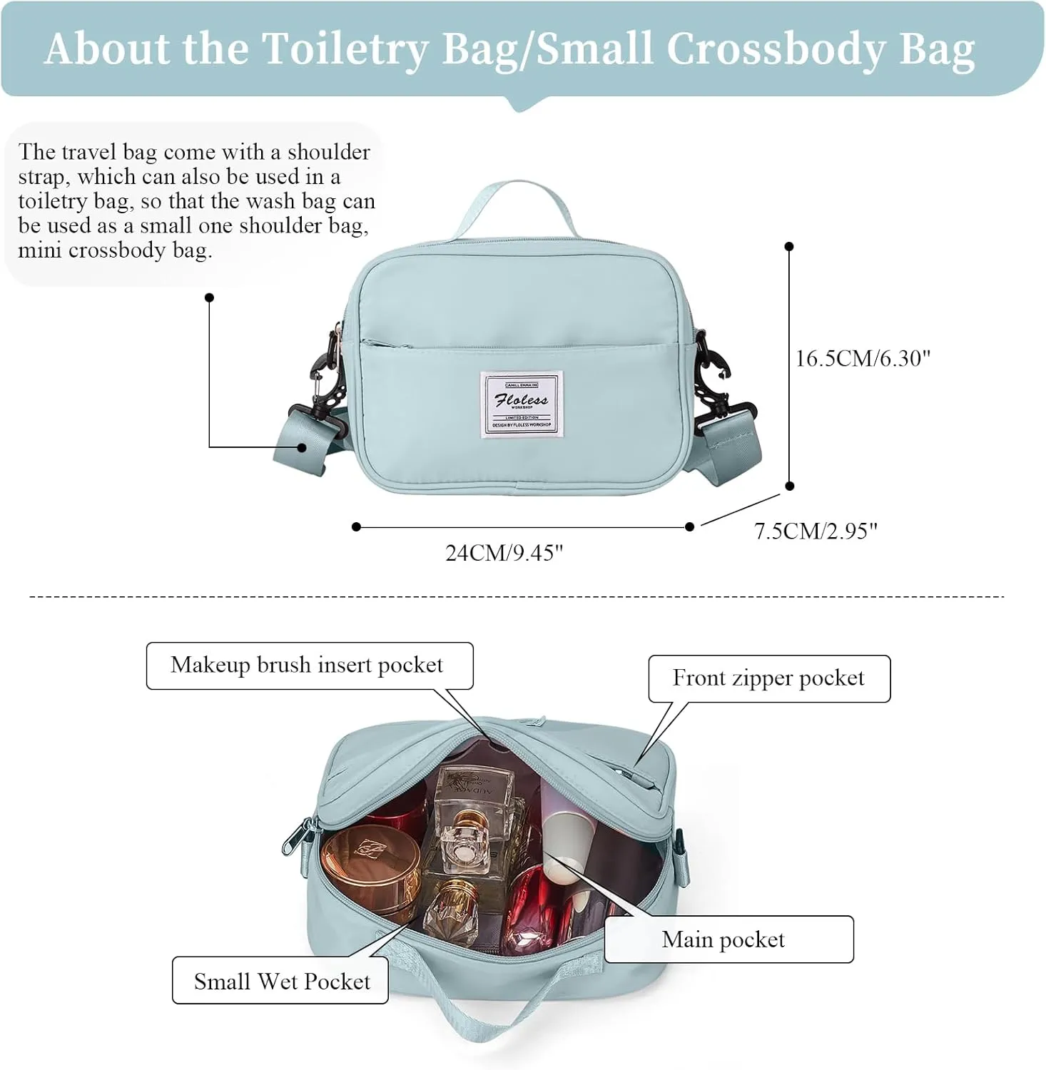 Weekender Bags for Women,Overnight Travel Duffel Bag,Personal Item Travel Bag with Shoes Compartment,Gym Bag,3pcs set