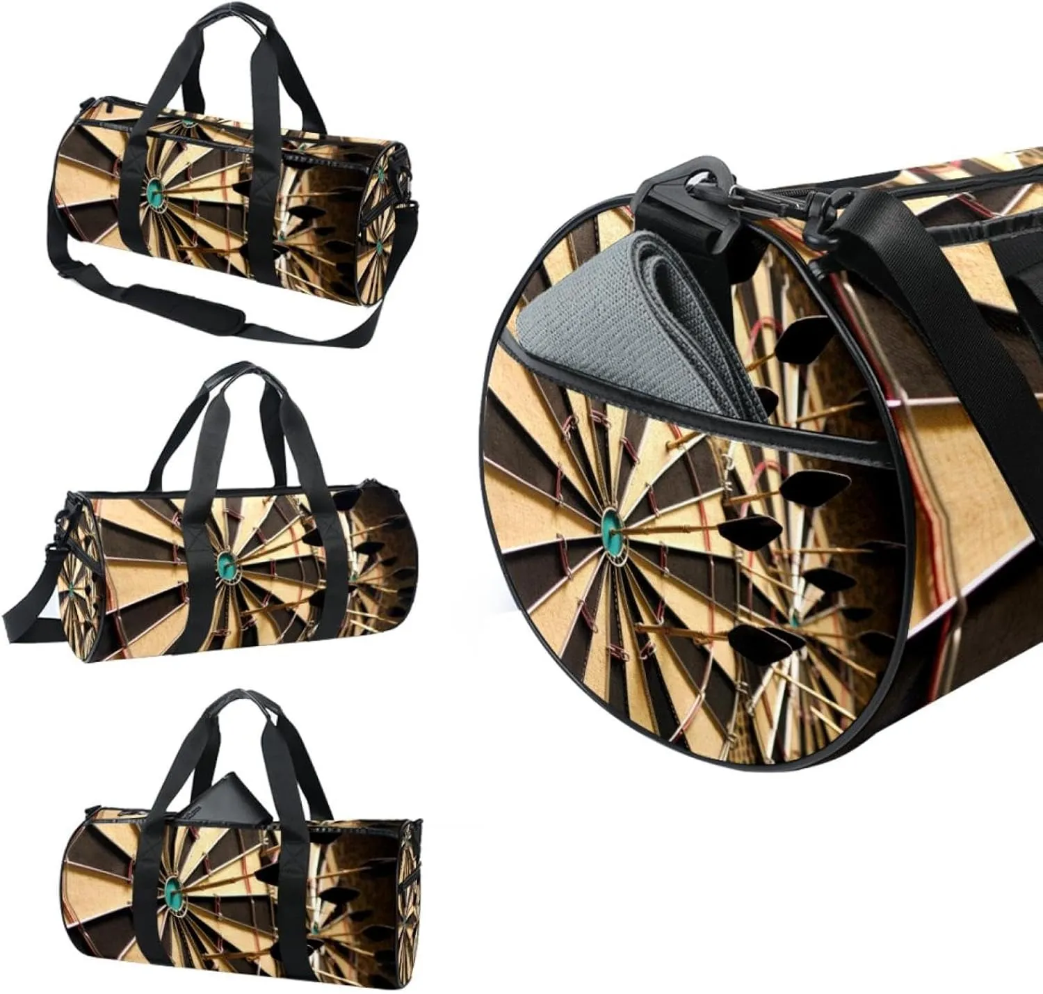 Weekender Travel Bag,Small Gym Bag,Board Game Darts,Gym Duffle Bag