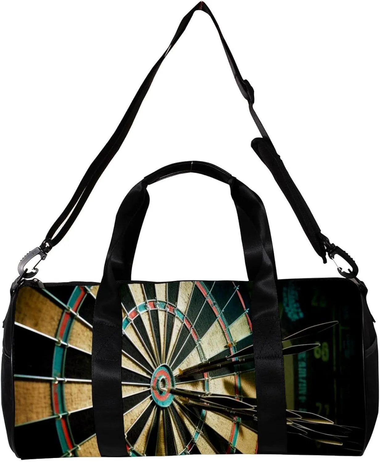 Weekender Travel Bag,Small Gym Bag,Board Game Darts,Gym Duffle Bag
