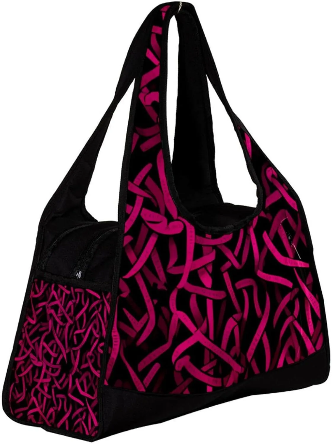 Weekender Travel Bag,Small Gym Bag,Breast Cancer Ribbon Pink,Gym Duffle Bag