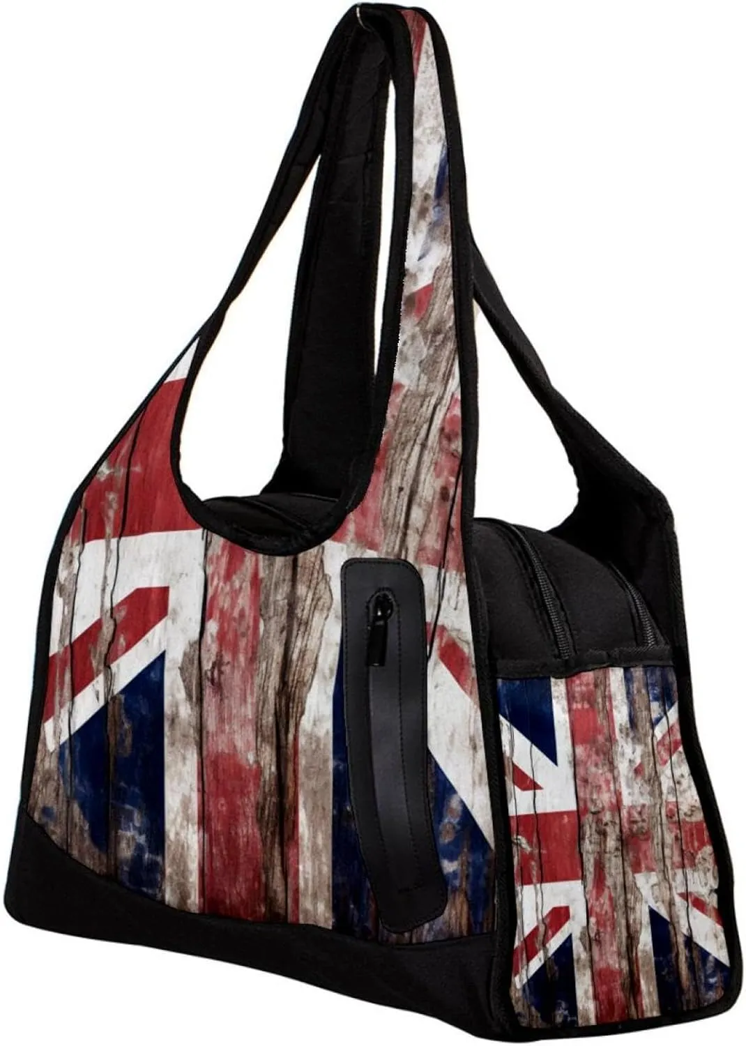 Weekender Travel Bag,Small Gym Bag,British Flag Wall Texture,Gym Duffle Bag