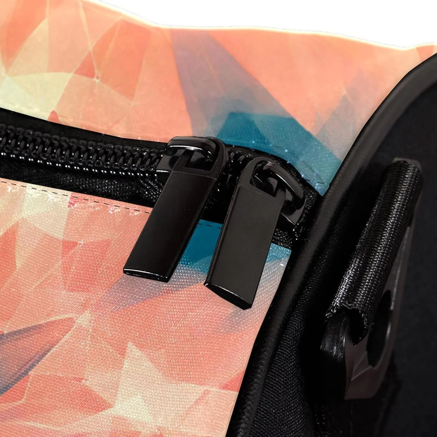 Weekender Travel Bag,Small Gym Bag,Fantasy Abstract Geometry,Gym Duffle Bag