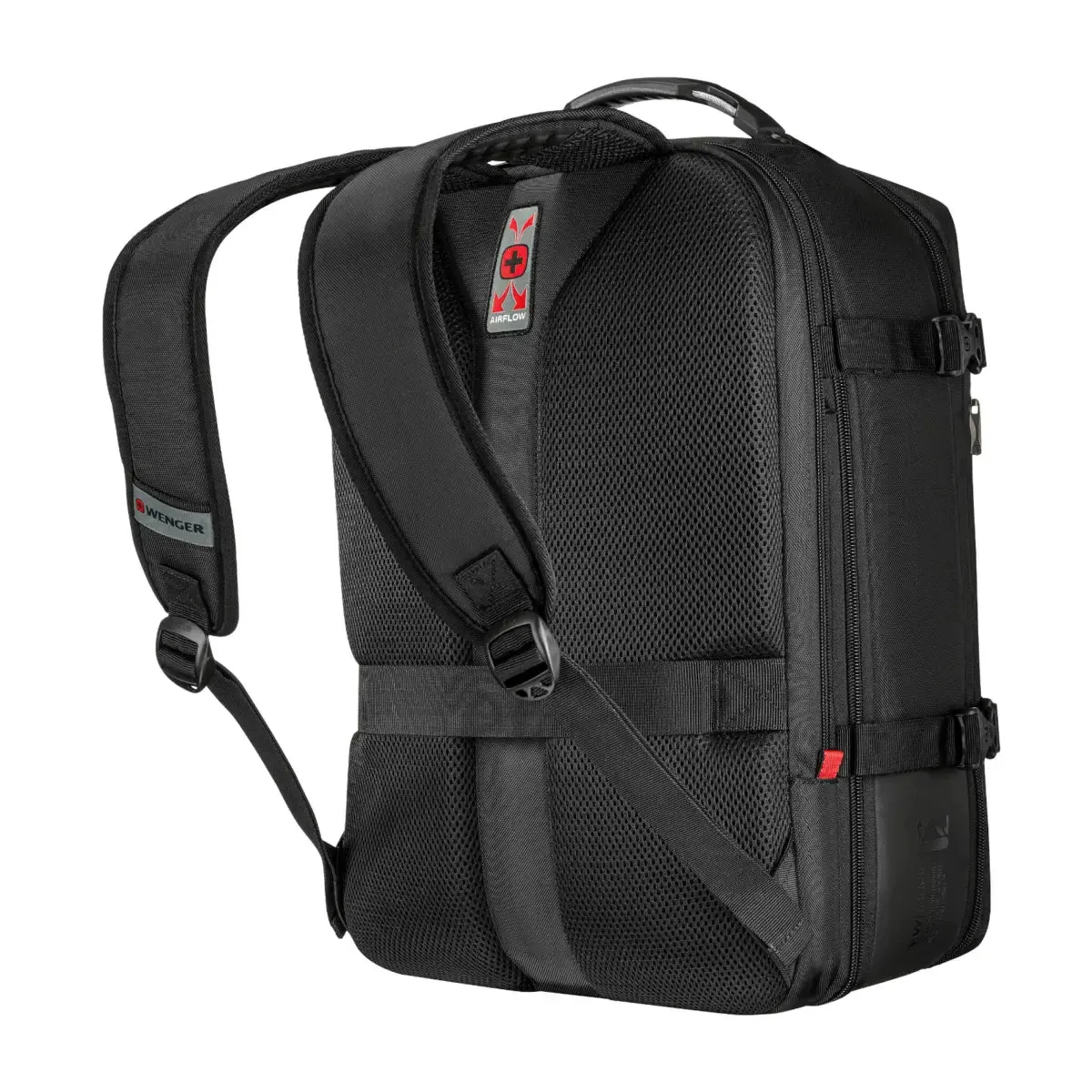 Wenger Reload Weekender 17" Laptop Backpack - Black
