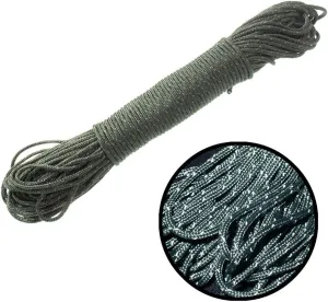 West Coast Paracord – Reflective 95 Paracord – 1.75mm Rope for Outdoor Activities, Camping – Visible at Night (100 Feet)