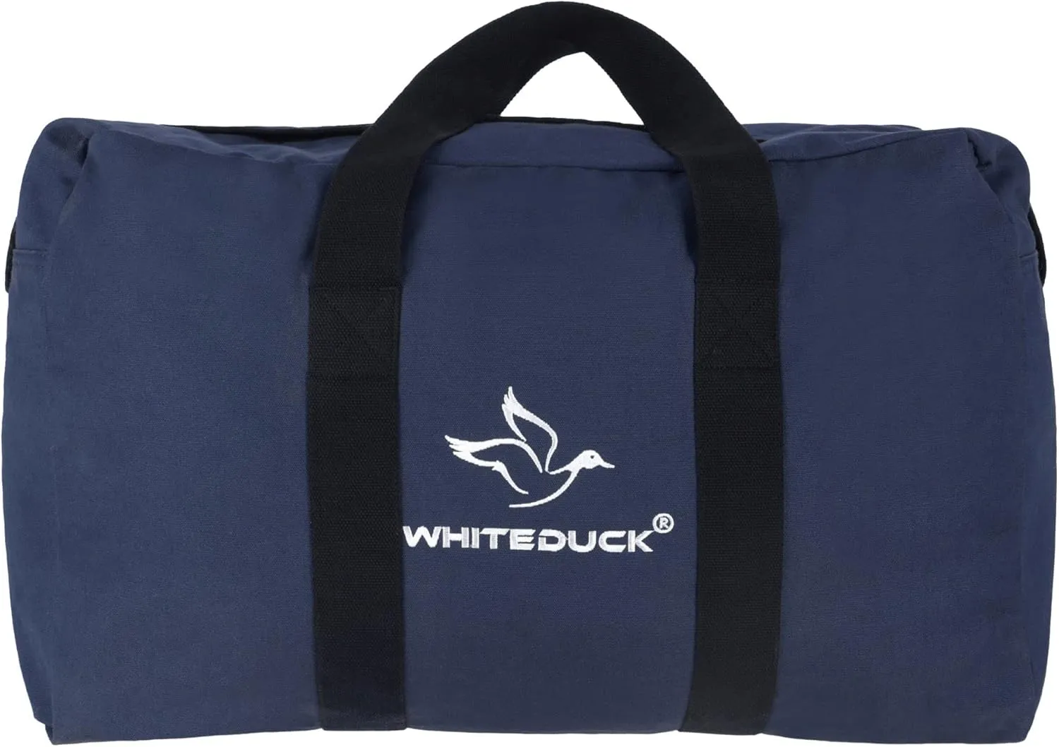 WHITEDUCK Heavy Duty HOPLITE Parachute Duffel Bag, Foldable Extra Large Multipurpose, Tactical Canvas Cargo Bag with Snap-Closure for Military, Outdoor, Travel, Storage (Blue, Standard 24" x 15" x 13)